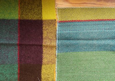Wool cloth samples - Nova Scotia - Gaelic Milling Frolic
